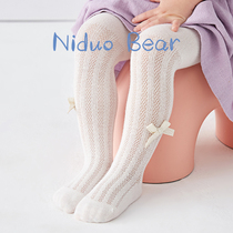 Nile Bear 2021 summer baby sock Spring Summer Girl bottom stocking children pantyhose cotton girl pantyhose