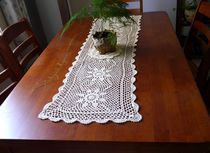 Hand Hook Flower Hollowed-out Cotton Thread Strip Table Cloth Home Geb Home Appliances Hitch Furniture Geb