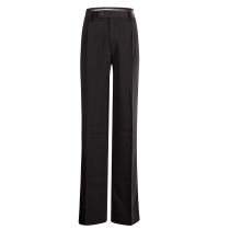 Mens adult modern pants training pants pants pants hip straight pants belt trip pocket size foot mouth no iron