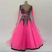 Morden Dance Performance Dress National Mark Dance Competition Dress Waltz for a ballroom dress with a large swing with a dress and a dress