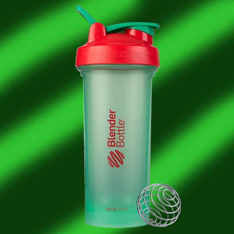 美國Blender瓶二代弧形杯底運動水瓶適用蛋白粉攪拌設計