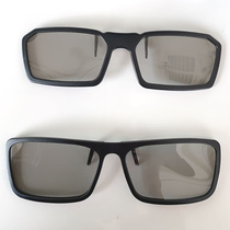 Send 7 pairs of cinema 3D glasses myopia polarizing clip home universal mobile phone with game projector stereoscopic