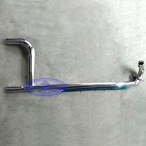 Cross Country Motorcycle Accessories Small High Race Apollo Kawasaki Motorcycle Exhaust Pipe Double Aluminum Platoon Fore plated