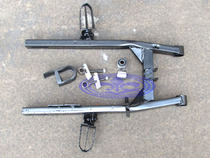 Xiaogao cross-country motorcycle Apollo Kawasaki Eagle frame rear flat fork rear rocker arm rear fork