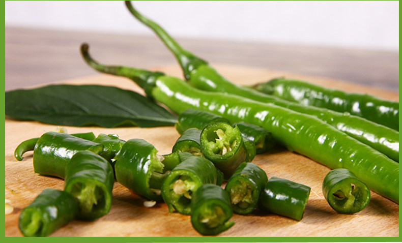 新鲜青辣椒青尖椒青海椒二荆条青椒 500g 线椒新鲜蔬菜