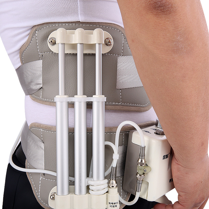 维核腰椎间盘突出牵引器医用矫正腰肌劳损男女护腰带家用治疗器床