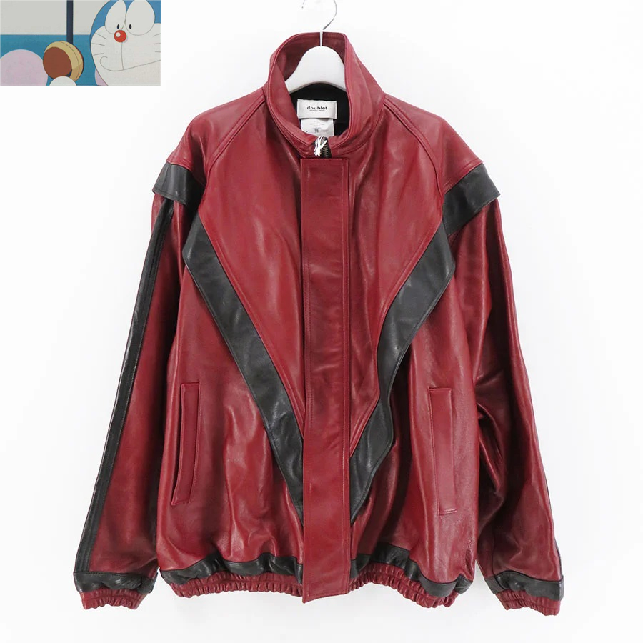 Doublet 24AW Leather Track Jacket S 【订购】Doublet 24AW