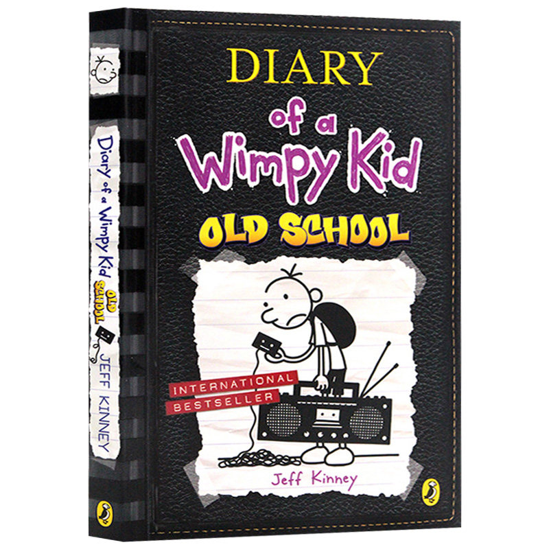 Diary of a Wimpy Kid 小屁孩日记（第1-34册）英语中文双语