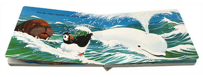 白鲸宝宝 童谣绘本 baby beluga 儿歌童谣 幼儿英语启蒙纸板书