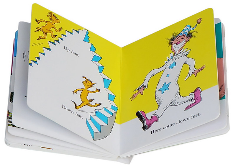 苏斯博士纸板书5本套装 英文原版绘本 dr. seuss 自然拼读