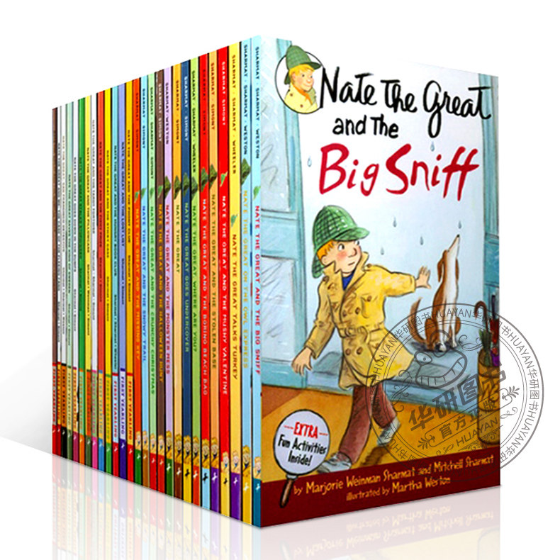 华研原版 nate the great 大侦探内特27册全套 英文原版汪培珽书单