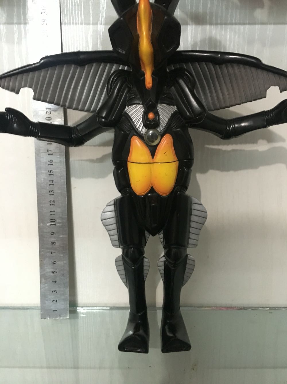 万代正版 奥特曼怪兽大胶 帕瓦特奥特曼 机械杰顿 32cm左右 稀有