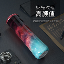 Small waist custom thermos cup Womens high-grade tea cup High-grade sense 316 stainless steel Yan value water cup for boys