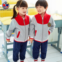 Kindergarten garden clothes spring autumn and winter primary school school uniforms class clothes pure cotton college style mens and womens childrens class clothes sports