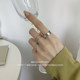 Zuoran Korean Style Fashion Circle 포장 뒤틀린 3 피스 반지 쌓인 INS 트렌디 한 성격 다목적 세트 링 r03 Zuoran Korean Style Fashion Circle 포장 뒤틀린 3 피스 반지 쌓인 INS 트렌디 한 성격 다목적 세트 링 r03