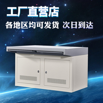 Monitoring single and double triple platform monitoring cabinet network Cabinet monitoring console TV Wall customized Xinhao cabinet