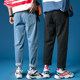 Summer long pants Men Korean wave of brand boys nine hole wide leg jeans men loose straight pants dad Summer long pants Men Korean wave of brand boys nine hole wide leg jeans men loose straight pants dad