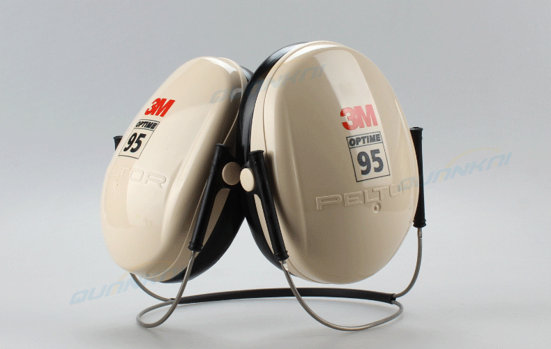 3m h6b颈带式防噪音耳罩射击学习睡眠隔音防护耳罩
