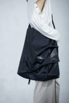 VAPOURBLUE original design large-capacity bag mens and womens high-end shoulder bag niche leather messenger bag