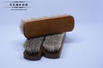 Coke groceries horse brush horse mane solid wood large brush shoe brush polishing brush to remove dust brush oil