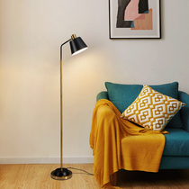 Nordic light and luxurious floor lamp Living room Book room desk bedroom Bedroom head cabinet eye-eye intelligent reading personality reading lamp