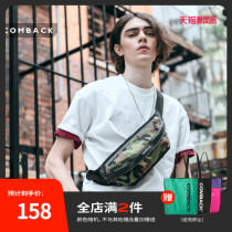 COMBACK fashion ins crossbody sports crossbody small chest bag fashion camouflage retro personality fanny pack men outdoor