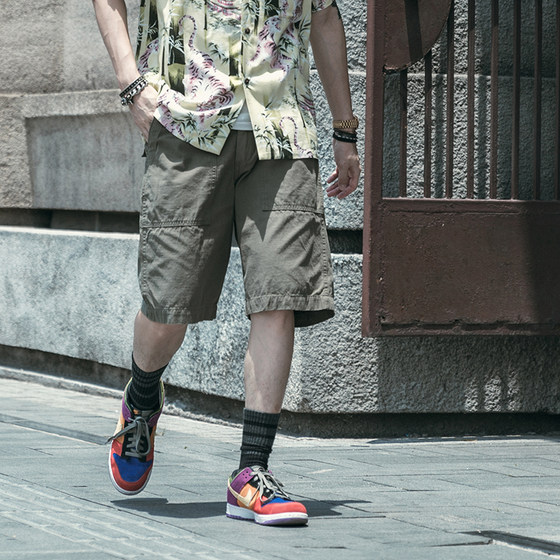 NON STOCK pure cotton satin pattern OG-107 shorts OG107 men's thin high-waist loose casual work pants
NON STOCK pure cotton satin pattern OG-107 shorts OG107 men's thin high-waist loose casual work pants