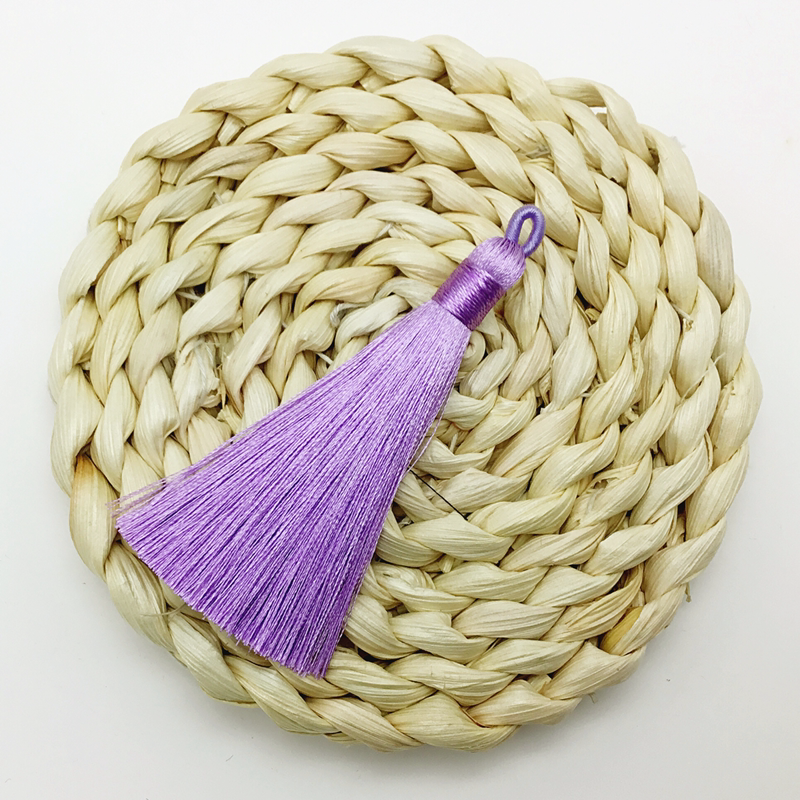 细短挂件款挂圈流苏穗子涤纶丝顺滑精致厘米吊穗饰品吊坠穗子