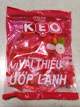 KEO oishi VAI THIEU Vietnamese lychee flavored sugar 90g good good candy hard candy snack