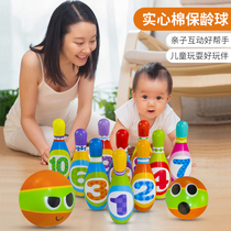 Bowling Children's Toy Set Large Heart Indoor Parental Interactive Baby Puzzle Sports A22