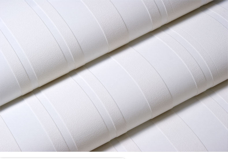 北台 条纹墙布无纺布3d立体浮雕壁纸 现代简约可刷漆天花板墙纸