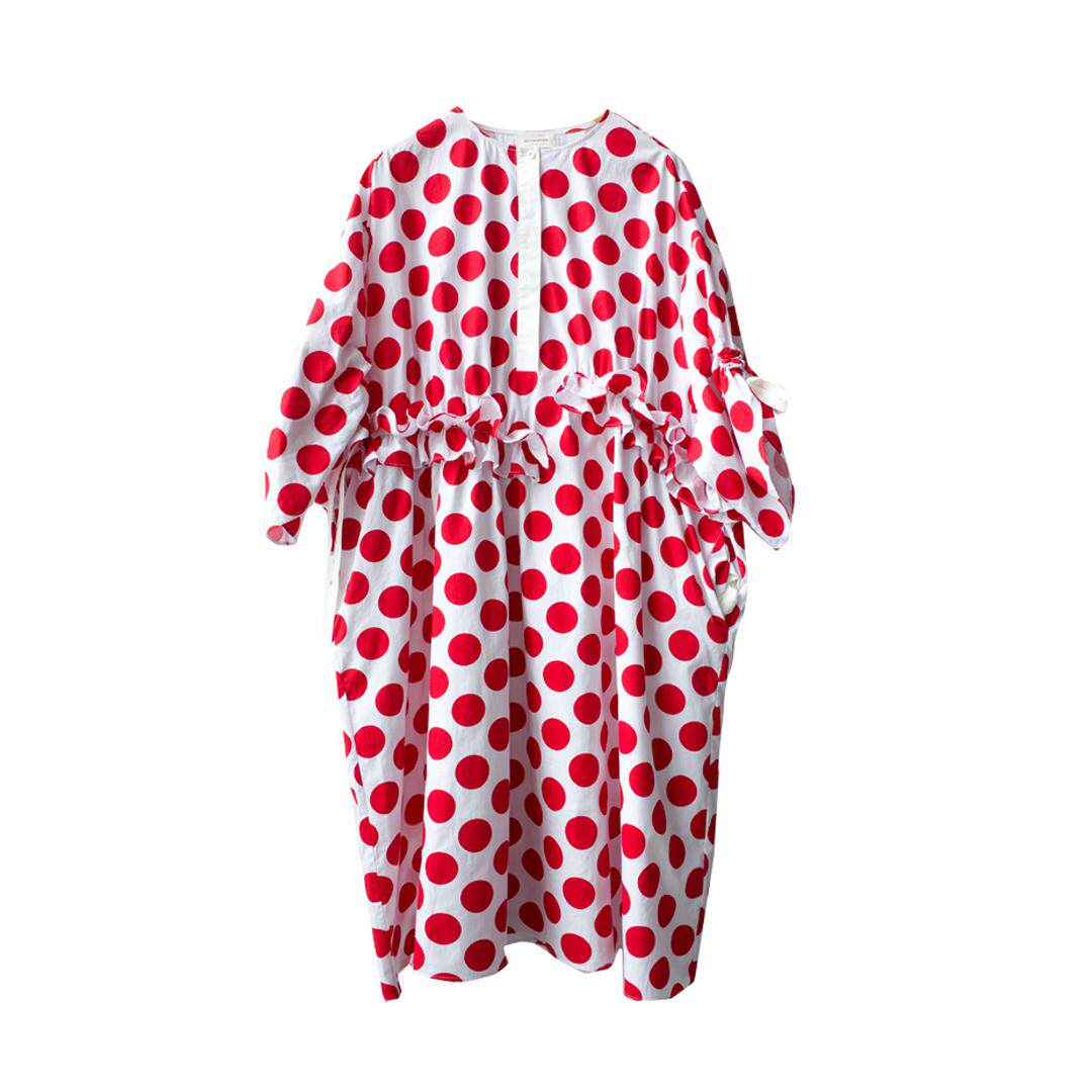 复古波点元素,正经的时髦