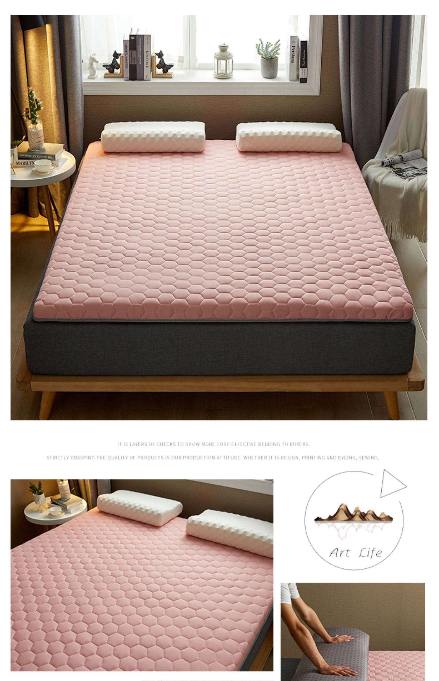 加厚床垫软垫乳胶榻榻米垫子硬租房专用学生宿舍单人海绵垫被褥子
