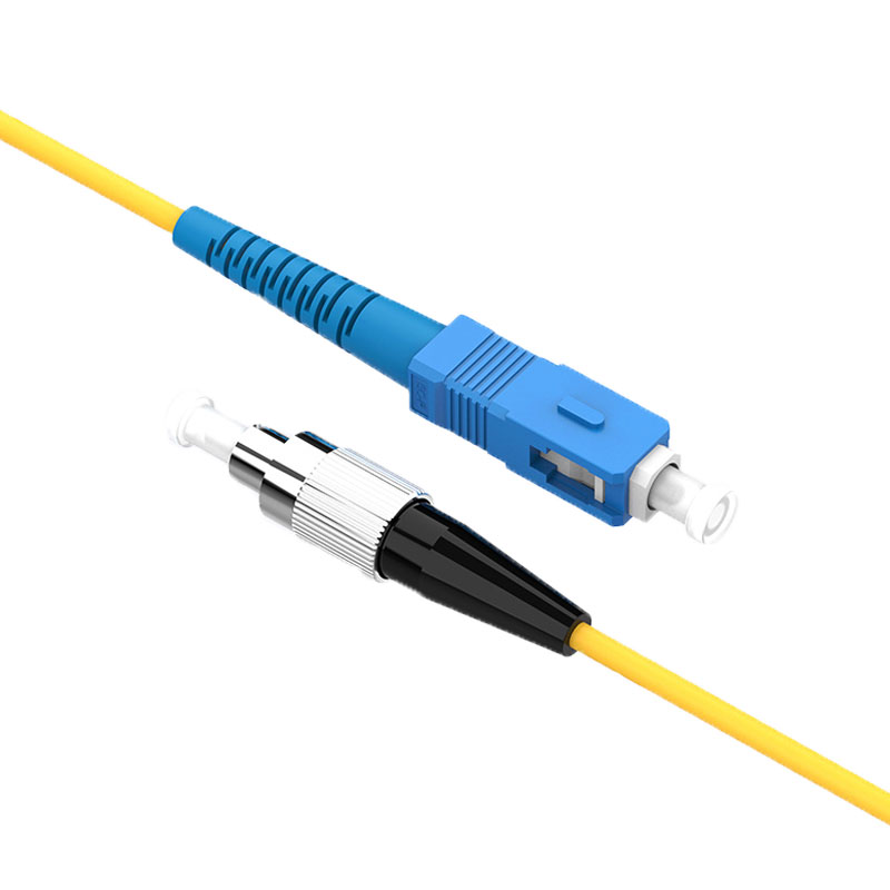 telecom grade fc-sc single mode optical fiber jumper household pigtail yellow finished round to square 1m2m5m3m outdoor