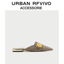 URBAN RFVIVO2020 Chunqiu New Pine Youth Coarse Heels with Baotou Half slipper AU36SS4F2000