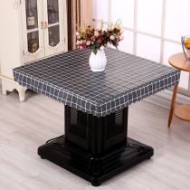 PU leather table cover fire frame leather cover Electric heating furnace Electric oven cover Fire quilt leather cover Leather desktop Mahjong table leather cover