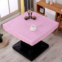 Leather tablecloth Powder fresh leather cover Electric heating furnace baking oven Leather desktop Mahjong table leather cover Waterproof tablecloth table cover