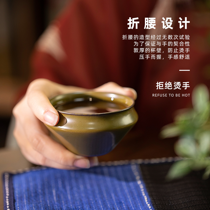 If deep treasure tea masters cup at the end of the imitation yongzheng checking ceramic cups