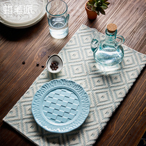 Zhiai box Qingxi multi-use towel American cushion dust cover cloth cover cloth simple napkin pad cloth square cloth towel