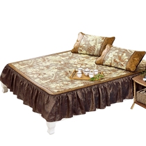 Old carpenter sandmat Mat Bed Skirt with home vines Air conditioning XI Three sets Foldable mats