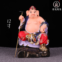 Pig Eight Precepts Buddha Statue Pig Eight Precepts Hugging Woman Ornament Canopy Marshal Net Altar Messenger Wang Peach Blossom Beckons Fortune Public Offering