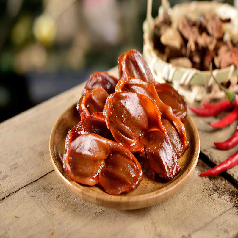 四川特产零食香辣麻辣鸭肫鸭胗鸭肉类零食卤味特产熟食鸭菌肝125g