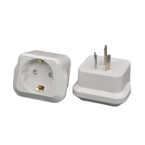 European Eurotenders Korea Appliances Transfer Domestic Use Conversion Plug 2 Round Plug Domestic Use Design Transnational Label