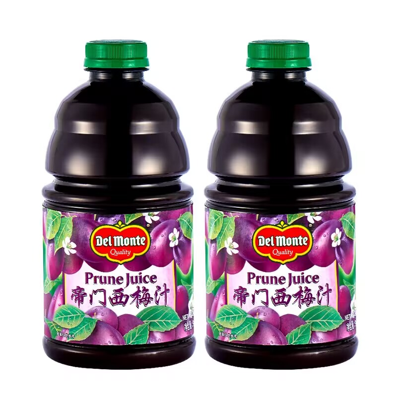 美国原装进口Delmonte纯西梅汁946ml