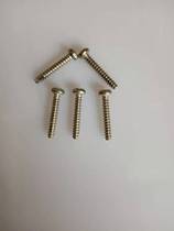Stainless steel wood threaded screw semi-circular cross head 3*20
