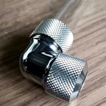 Patented anti-release type 14mm water-cooled hard tube quick-twist elbow right angle elbow Two-end intubation anti-release 90-degree elbow