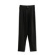 Suit pants female casual trousers straight loose harem pants in nine black high waist new spring and summer 2020 tobacco pipe Suit pants female casual trousers straight loose harem pants in nine black high waist new spring and summer 2020 tobacco pipe