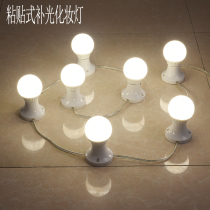 led makeup light dressing table photo live beauty lamp paste-free hole landing full body fitting mirror fill light