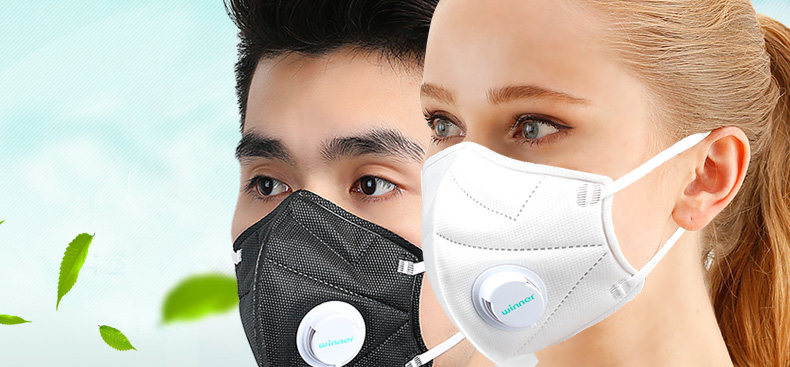 【给利伴】免费领天猫网winner稳健防雾霾口罩 一次性带阀pm2.