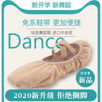 Dance shoes Adult childrens womens soft-soled practice shoes Cat claw free ballet shoes Dance shoes Body yoga shoes